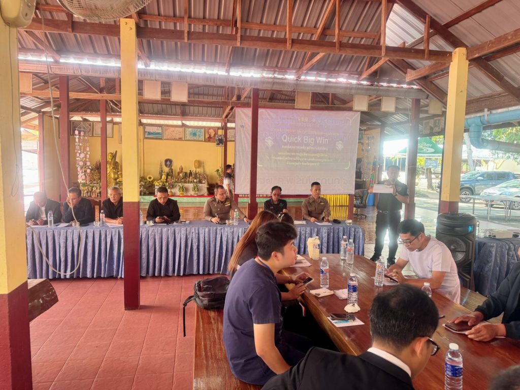 ประชุมรวมพลังศรัทธาแก้ปัญหายาเสพติด แบบบูรณาการ